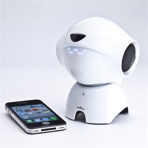 MOGIC魔杰Q1080 迷你太空狗 蓝牙音箱 苹果音响 htc通用 2012新品