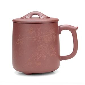 【茗臣尚品】雅趣杯 *茶杯茶具 办公室水杯 400ml 原矿底槽青