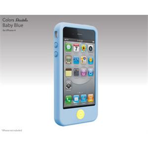 美国SwitchEasy Colors 苹果 Apple iPhone 4 硅胶套 聪明豆 浅蓝