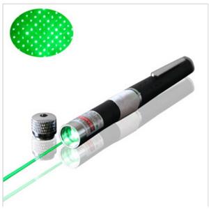 oxlasers 10mW 532nm满天星绿激光笔 绿光笔 7号电池指星笔