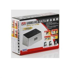 Agestar 3ubt3 双硬盘座支持4TB硬盘对拷 usb3.0高速5gb/s yxw