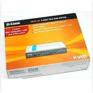 D-LINK DKVM-4K 4PC KVM切换器 4口切换器