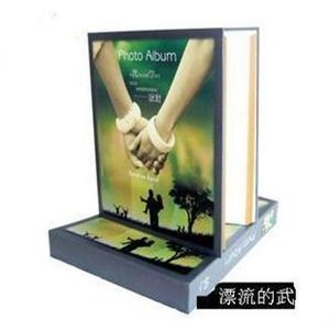 手牵手粘胶相册 10寸粘胶相册 情侣精品