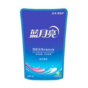 蓝月亮亮白增艳自然清香洗衣液1000g/袋