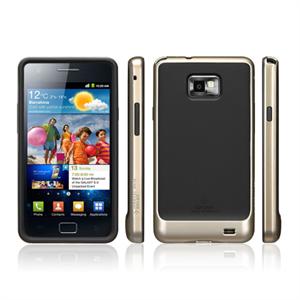 韩国SGP I9100 Galaxy S2 保护套 硅胶套 EX 边框+硅胶 香槟金