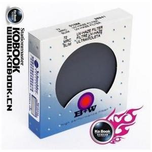 德国原装 B+W 72mm 超薄多层镀膜 SLIM-MRC-UV镜