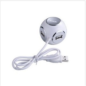 飚王\SSK 玲珑SHU018 USB HUB 一分4口 USB分线器