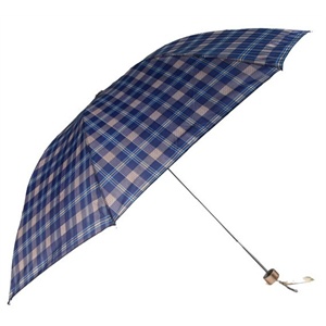 天堂伞正品专卖339S格 经济实用三折钢骨格子雨伞/男女款 晴雨伞