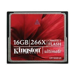 金士顿 Kingston Ultimate CF卡 16G 266X 专业超高速