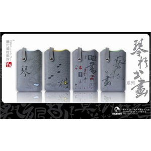 三星i8320 i9000 i5700 S8500 I5800 I909 琴棋书画手机套[AC05]