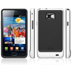 韩国SGP I9100 Galaxy S2 保护套 硅胶套 EX 边框+硅胶 白色