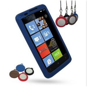 香港Springhk HTC HD7 T9292 保护套 手机套 硅胶套 4色 屏幕擦
