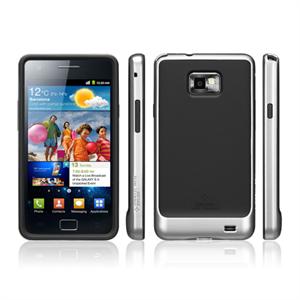特价韩国SGP I9100 Galaxy S2 保护套 硅胶套 EX边框+硅胶 时尚银