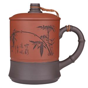 【茗臣尚品】宜兴*杯 竹影清风杯
