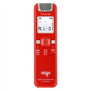 [当当自营]aigo 爱国者 学习型录音笔 R5508 红色 2G