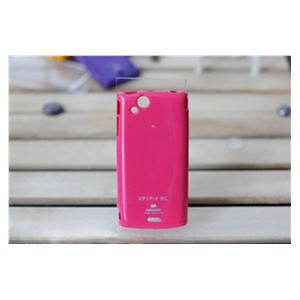 韩国mercury 索爱 XPERIA Arc X12 时尚硅胶套 保护套 玫红