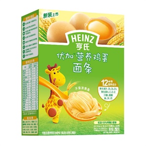 亨氏优加营养鸡蛋面条246g