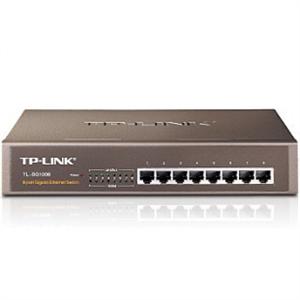 TP-Link TL-TL-SG1008 8口全千兆桌面型以太网交换机 钢壳桌面型