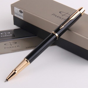 Parker/派克IM系列丽雅黑金夹宝珠笔/签字笔
