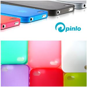 苹果 Pinlo Slice3 iPhone 4 全球最薄外壳 0.35mm软壳 透灰