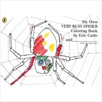 My Own Very Busy Spider Colouring Book by Eric Carle 《非常忙的蜘蛛-涂色书》作者:艾瑞-卡尔 (ISBN9780141500690)