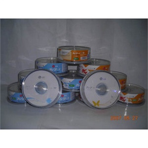 LG DVD+R/-R 刻录光盘 16X 25片装