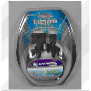 秋叶原 Q-542 电脑电视连接线 DVI转HDMI 电脑接电视线