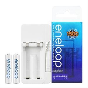 三洋爱乐普（eneloop） NC-MDUO1C04A-2S 二代USB快速充电器