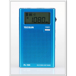 Tecsun/德生 PL-100/PL100 数字调谐立体声DSP收音机 颜色随机