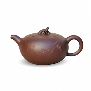 【大彬堂】茶具 【赵孟君作品】底槽清刻绘玉环1262