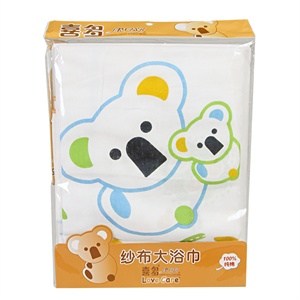 喜多单板纱布浴巾2入 78528