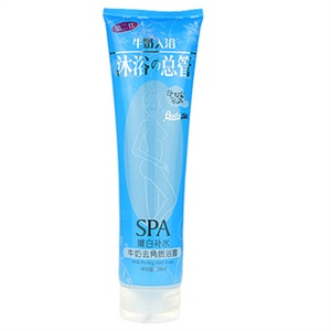 露兰姬娜牛奶嫩白补水去角质浴露330ml -6777