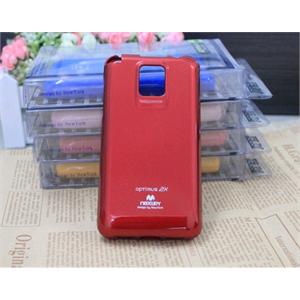 Mercury 韩国 LG optimus 2x P990 手机套 硅胶套 保护外壳 红色