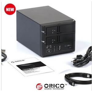 orico 1329rus3-pro磁盘阵列硬盘盒 智能休眠支持usb+esata