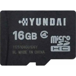 现代 Class4 高速 MicroSD TF卡 手机卡 16G 兼容性最好的内存卡