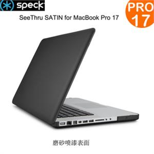 嗜血判官Speck MacBook Pro 17寸 MB604 MC725 磨砂保护壳 黑色