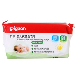 贝亲婴儿抗菌洗衣皂200g MA16