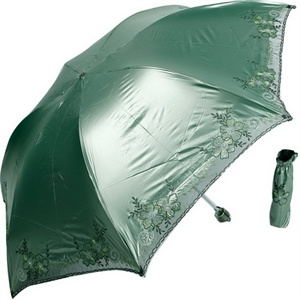 2012年新款 天堂伞 防紫外线 防晒 晴雨伞 392E甜蜜芬芳4号绿