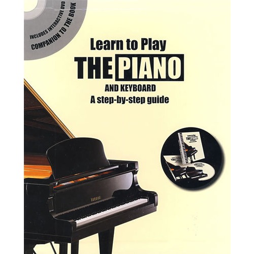 learn to play the piano(including dvd) 学习弹钢琴(附赠dvd)