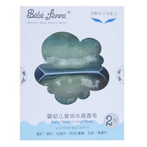 婴姿坊 婴幼儿莹润水晶香皂 90G*2/盒