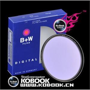 德国原装 B+W 77mm 单层镀膜UV镜片 PRO-UV 铜圈