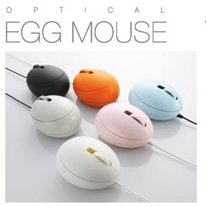 黄色 EGG MOUSE 蛋蛋鼠 鸡蛋鼠标 USB鼠标 光电鼠标