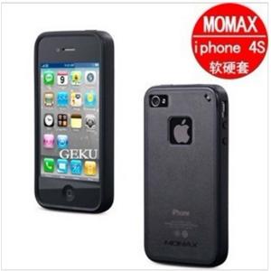 MOMAX 苹果 iphone 4S 软硬双色套 手机套 保护套 BFZ