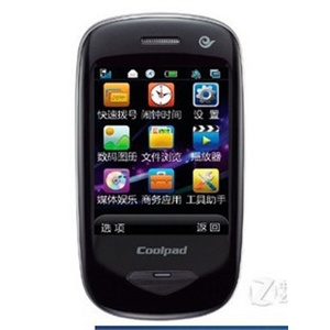 电信天翼3G 酷派S116 2.4寸全屏手写 支持QQ