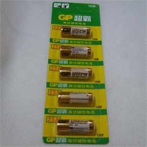超霸23A电池12伏 GP23A 超霸12V电池23A-023型-10个一装