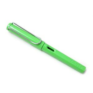德国LAMY/凌美笔safari狩猎苹果绿钢笔/墨水笔