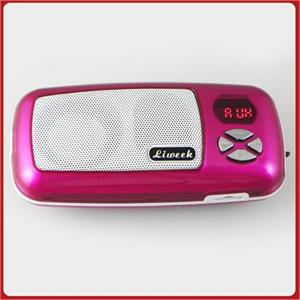 （可乐红）力维柯 IF123 插卡音箱 蓝色妖姬 N56同款 MP3播放器