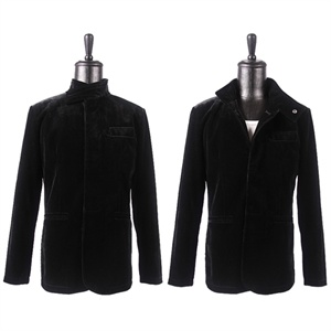 2012春秋装新品韩版灯芯绒修身立领休闲小西装西服男士618A-B001