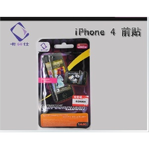 卡登仕 苹果iphone 4高清析+防指纹 2合1屏幕膜 IMAG完美膜
