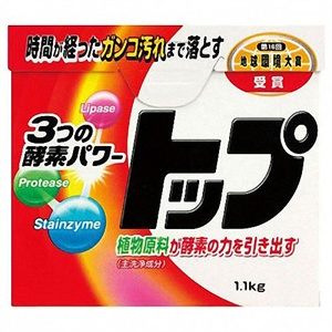 LION日本狮王TOP超浓缩洗衣粉1.0KG(进)